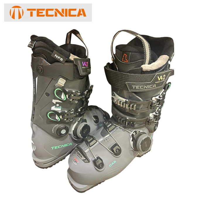 TECNICA テクニカ スキーの板ブーツ レディース 見せびらかす会標本品 24.5糎  【2025-2026】MACH BOA HV 105W GW   【当店オリジナルブーツケースサービス中！】