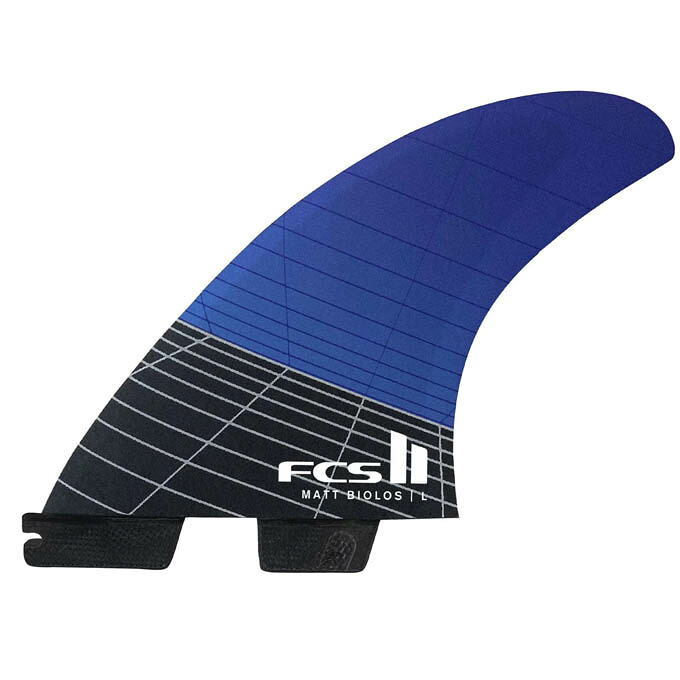 【クーポン発行中！】 エフシーエス FCS サーフィン FCS2 フィン （品名）FCS II MB PC Carbon Large Blue Tri Retail Fins （品番）FMBL-CC05-LG-TS-R （カラー）Blue｜SPOPIA NET SHOP