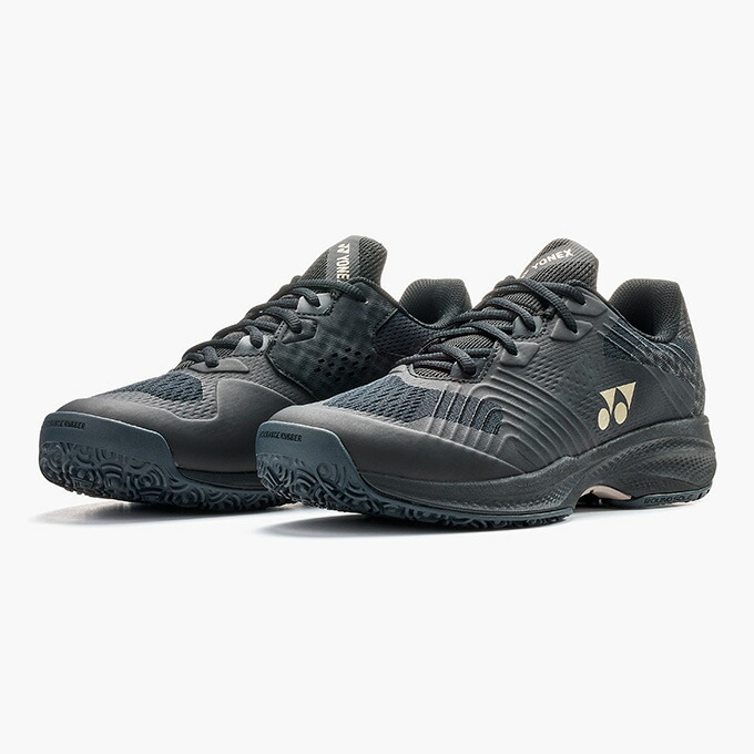【クーポン券振り出し中！】 ヨネックス YONEX メンズ 庭球 シューズ 広々とした模範例 粘土・砂入り口・入口人工芝厚地の外套用  パワークッションソニケージMGC SHTSCMG 185 黒いこと/モカ薄墨色 【2026SS】