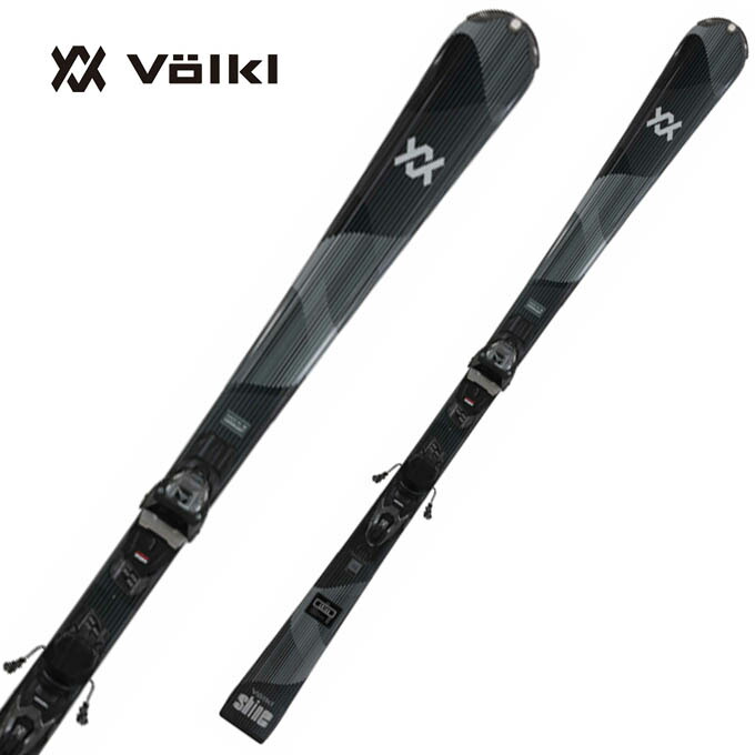 【クーポン発行中！】 VOLKL フォルクル スキー板 レディース 【2025-2026】SHINE 72 + V MOTION 10 GW LADY BLK 【金具付き スキーセット】