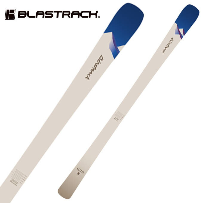 【引き換え証書き著す中！】 BLASTRACK  ブラストラック スキーの板板  金具付 【2025-2026】ELIXIR/E + MARKER SQUIRE 11 【金具付き添い人 スキーの板書き割り】