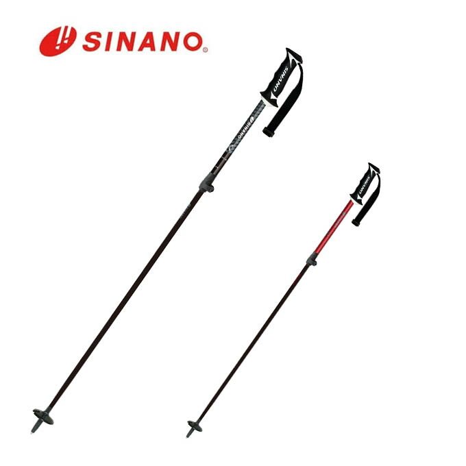 スキーストック　sinano　可変式　100 ~ 123cm スキーストック sinano 可変式 100 ~ 123cm スキーストック