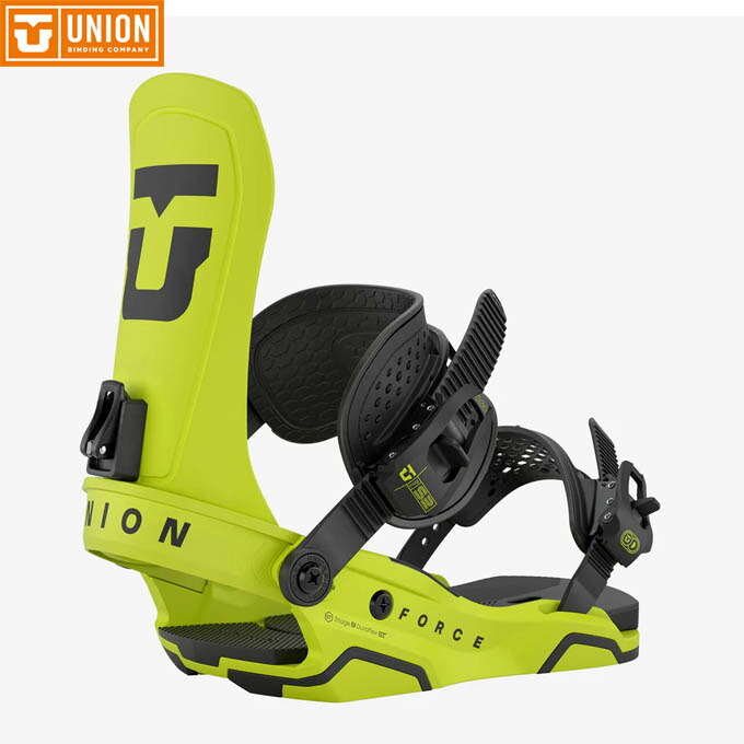 ユニオンUNION スノーボードバインディング FORCE (TEAM HB)（カラー）CYBER LIME 【2025-2026 モデル】