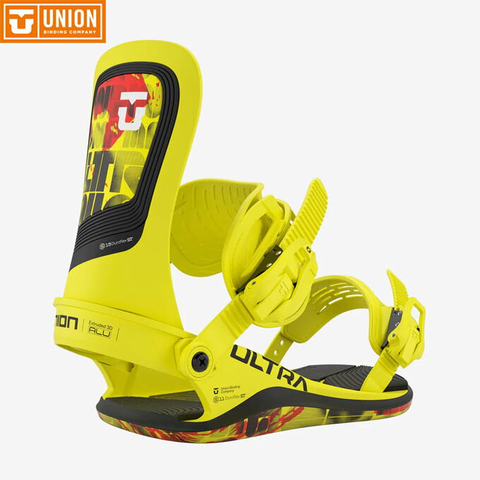 【クーポン発行中！】 ユニオンUNION スノーボードバインディング ULTRA [MEN]（カラー）HYPE YELLOW 【2025-2026 モデル】 23,679円