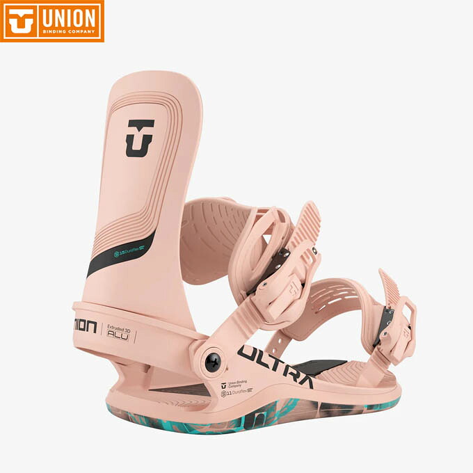 【クーポン発行中！】 ユニオンUNION スノーボードバインディング ULTRA [WOMEN] （カラー）PINK 【2025-2026 モデル】