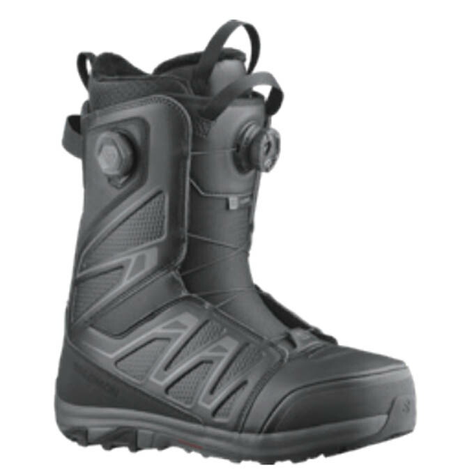 【引き換え証書き著す中！】 サロモン SALOMON スノーボードブーツ LAUNCH BOA SJ BOA (色つや）BLACK 【2025-2026 ひな形】