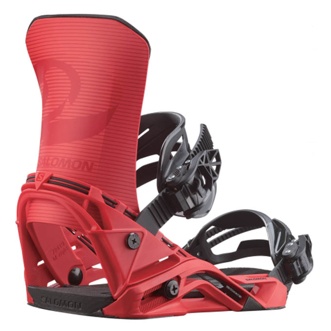 【クーポン発行中！】 サロモン SALOMON スノーボードバインディング DISTRICT （カラー）FIERY RED 【2025-2026 モデル】
