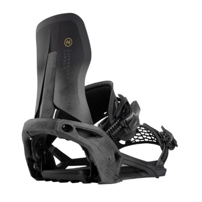 【クーポン発行中！】 ナイデッカー NIDECKER スノーボードバインディング CarbonSupermatic （カラー）Black 【2025-2026 モデル】