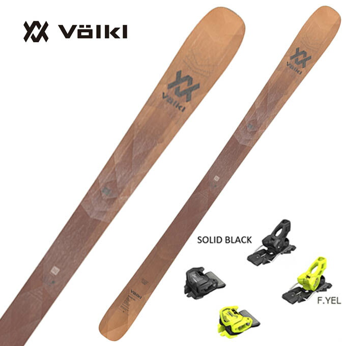 【クーポン発行中！】 VOLKL フォルクル スキー板 最終処分価格! 【2023-2024】 SECRET 102 シークレット 102 + 24 TYROLIA ATTACK 11 【金具付き スキーセット】