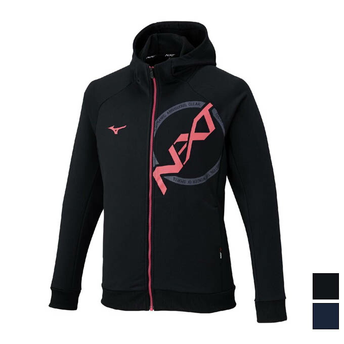 【クーポン発行中！】 ミズノ MIZUNO メンズ レディース トレーニング ウェア スウェット トップス N-XT ソッカンスウェットジップフーディ 32JCC766【2025FW】