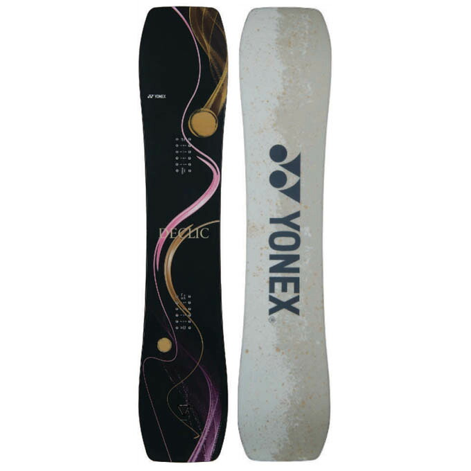 【クーポン発行中！】 ヨネックス YONEX スノーボード板 DECLIC （カラー）BK/GO 【2025-2026 モデル】