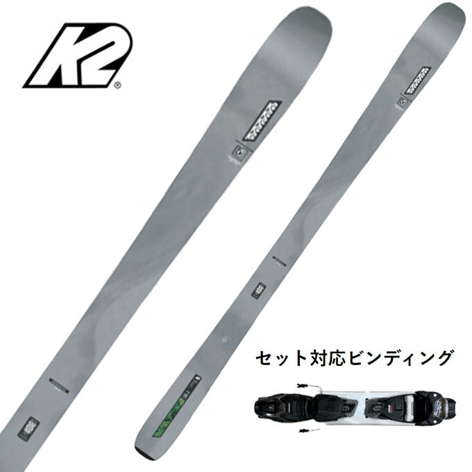 【クーポン発行中！】 K2 ケーツー スキー 板 金具付 【2025-2026】 MINDBENDER 90 C マインドベンダー90C + M3 11 Compact Quickclik 100mmスライドサイズ調整式 【金具付き スキーセット】