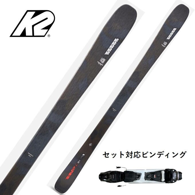 【クーポン発行中！】 K2 ケーツー スキー 板 金具付 【2025-2026】 MINDBENDER 85 マインドベンダー 85 + M3 11 Compact Quickclik 85mmスライドサイズ調整式 【金具付き スキーセット】