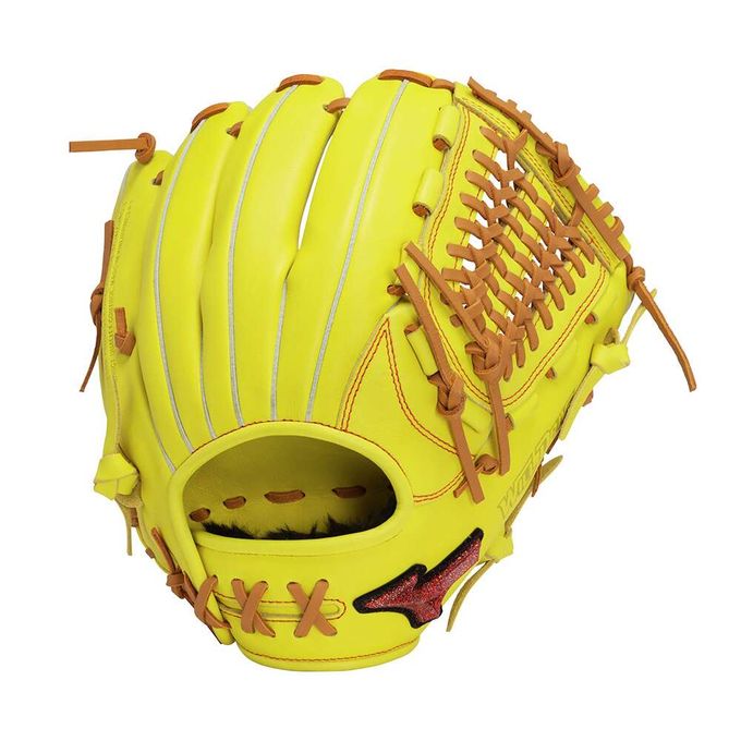 【クーポン券振り出し中！】 ミズノ MIZUNO ベイスボール 軟式グローヴ オールラウンド用 軟式用ウィルドライブ 赤いこと AXI【オールラウンド用/大きさ10】 1AJGR14210 4049自然的菩提樹×キルク 【2024FW】