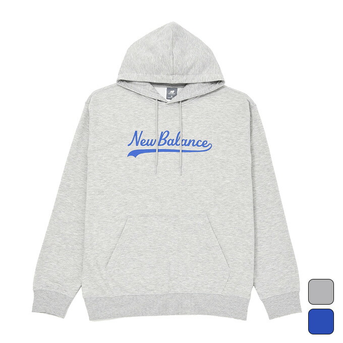 【クーポン券振り出し中！】 ニュー平衡にする NB メンズ レディース ベイスボール 御召しもの トップス 流汗 パーカー レガシースクリプト フーディースウェット MT43951 【2024FW】