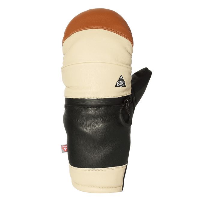 【予約販売中】 エビス ebs メンズ レディース スキー スノーボード グローブ 本革 ARMA ZIP 4600010 SIENNA/BEIGE 【26-27モデル】|SPOPIA NET SHOP