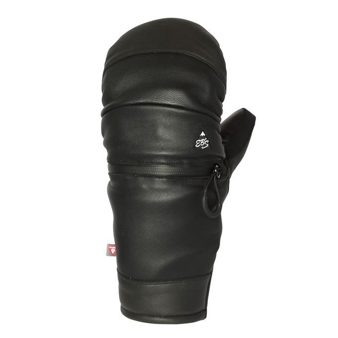 【予約販売中】 エビス ebs メンズ レディース スキー スノーボード グローブ 本革 ARMA ZIP 4600010 BLACK 【26-27モデル】|SPOPIA NET SHOP