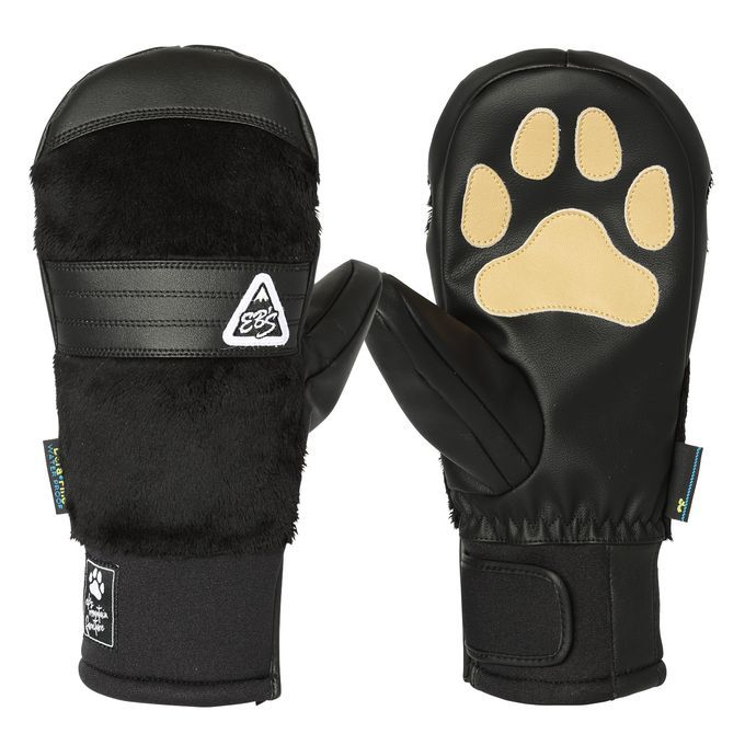 【取っておく売りわたす中】 エビス ebs メンズ レディース スキーの板 スノーボード 地球儀  EXCLUSIVE MITT 4600019 BLACK FUR 【26-27青写真】