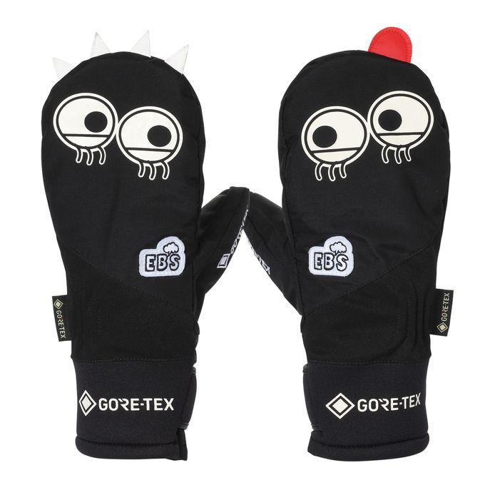 【予約販売中】 エビス ebs メンズ レディース スキー スノーボード グローブ ゴアテックス GORE-TEX KEMONO CHAN 4600015 BLACK 【26-27モデル】|SPOPIA NET SHOP
