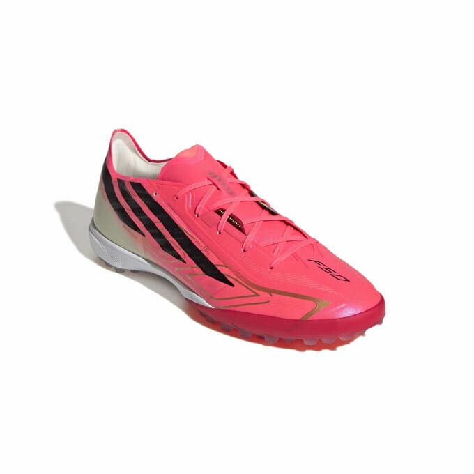 【クーポン券ふり出し中！】 アディダス adidas メンズ レディース 蹴球 シューズ スパイク 芝生用 F50 HYPERFAST PRO TF OMN51 IH4567【2026FW】