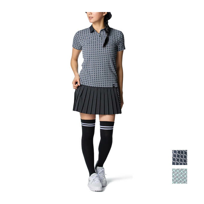 【クーポン発行中！】 アンダーアーマー UNDER ARMOR レディース ゴルフ ウェア トップス ポロシャツ UA ArmourDry Mono Check Polo 【2025SS】