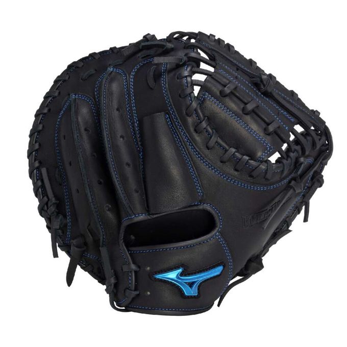 【クーポン券振り出し中！】 ミズノ MIZUNO ベイスボール 軟式グローヴ ウィルドライブ 青み【キャッチャー用／B-D型】 1AJCR32900 09 【2025SS】