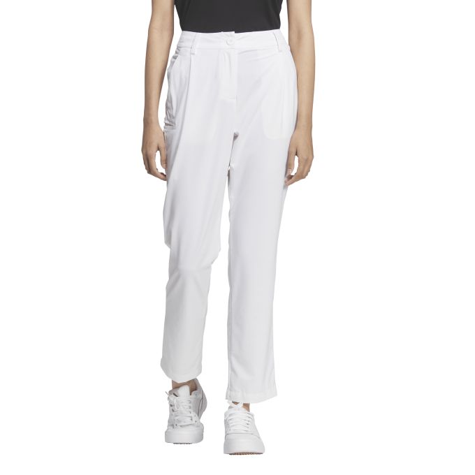 【クーポン発行中！】 アディダス adidas レディース ゴルフ ウエア ボトムス ロングパンツ EX-STRETCH ACTIVE 接触冷感 撥水 ユニバーサル アンクルパンツ KA4314 R2633 【2026SS】