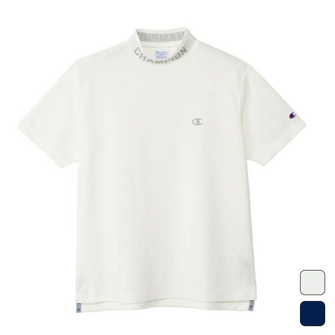 【クーポン発行中！】 チャンピオン CHAMPION メンズ ゴルフ ウエア トップス 半袖 シャツ ショートスリーブモックネックシャツ C3-DG302 【2026SS】