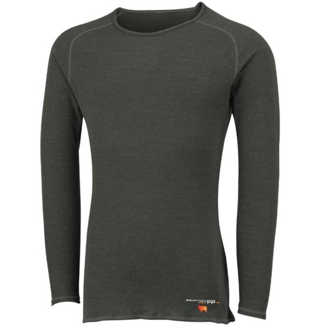 ONYONE オンヨネ メンズ ブレステック メリノ PP 薄手 ロングスリーブ シャツ ランニング アンダー ODJ99500 長袖Tシャツ 汗冷え対策 トレイルランニング トレラン アウトドア メリノウール ポリプロピレン ドライ サラサラ 吸汗速乾 調温 防臭抗菌 汗冷え対策