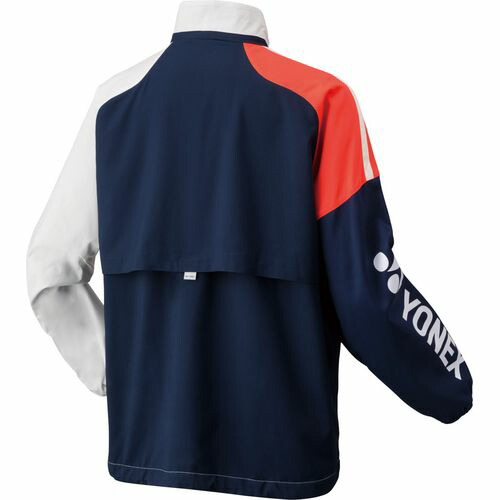 Yonex ヨネックス バドミントン 裏地付ウインドウォーマーシャツ Uniユニセックス ホワイト スポーツダイアリーヨネックス ウェア テニス バドミントン ウインドブレーカー
