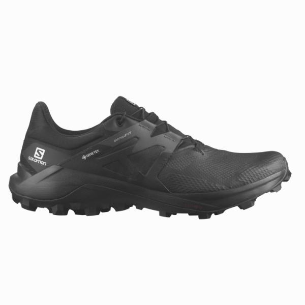 Salomon サロモン トレイルランニングシューズ Wildcross 2 Gore Tex L Black Ebony Nenewsroom Com