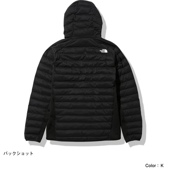 THE NORTH FACE メンズ Red ブラック フェイス レッドラン Run ノース ザ Hoodie ランニング NY82173  中綿ジャケット