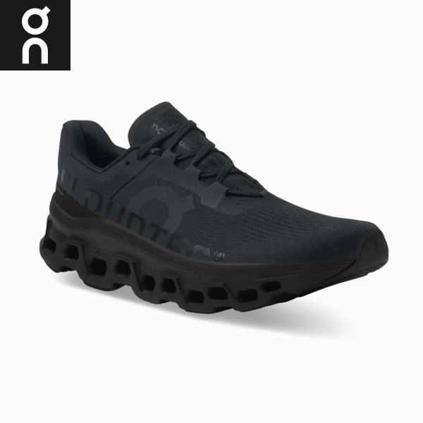 On オン ランニングシューズ クラウドモンスター Cloudmonster メンズ 61.99025M All Black 厚底 クッション 反発 ロード ランシュー スニーカー ジョギング マラソン ウォーキング タウンユース ジム トレーニング 長距離|スポーツダイアリー