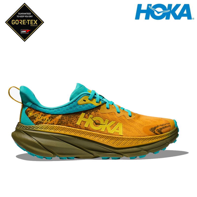 楽天市場】HOKA ONE ONE ホカ オネオネ M CHALLENGER 7 GTX 1134501 Ocean Mist/Deep Lagoon  メンズ 厚底 トレイルランニングシューズ トレランシューズ チャレンジャー マラソン ジョギング ロード兼用 ランシュー スニーカー 靴 クッション  : スポーツダイアリー