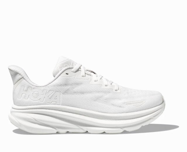 HOKA ONE ONE ホカ オネオネ M CLIFTON 9 1127895 White/White メンズ 厚底 ランニングシューズ クリフトン9 マラソン ジョギング ロード ランシュー スニーカー 靴 クッション|スポーツダイアリー