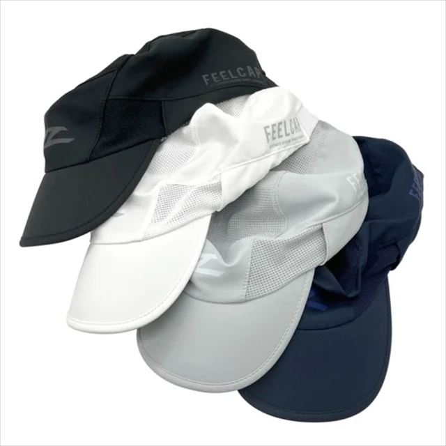 FEELCAP フィールキャップ ランニングキャップ X-HIGH PERFORMANCE CAP 900 FC-029 日本製 ハイパフォーマンスキャップ サングラスホルダー 冷感 冷却 マラソン トレラン キャップ トレイルランニング メッシュ ユニセックス メンズ レディース FC-001後継モデル
