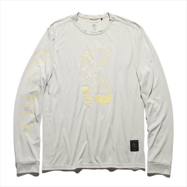 Run Amok ラン・アモック 長袖Tシャツ MATHIS LS RK402-CPL メンズ CHAPARRAL カーキ メンズ マティス ランニング トレイルランニング トレラン マラソン ジョギング アウトドア 吸湿速乾 ジャージニット