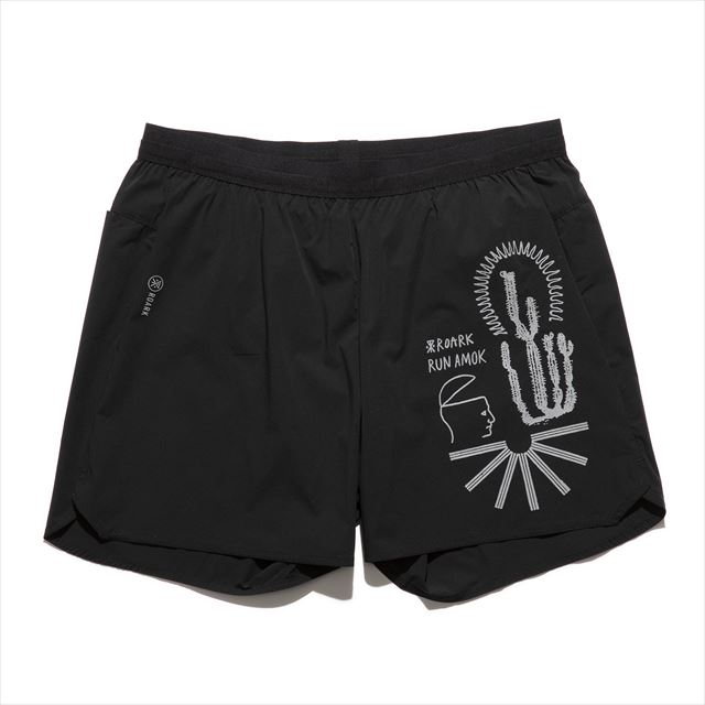 Run Amok ラン・アモック ハーフパンツ ALTA 5" RS325-BLK メンズ ブラック メンズ アルタ ショーツ ランニング トレイルランニング トレラン マラソン ジョギング|スポーツダイアリー