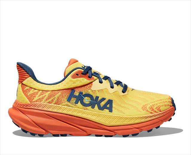 HOKA ONE ONE ホカ オネオネ M CHALLENGER ATR 7 1134497 Lemonade/Squash メンズ 厚底 トレイルランニングシューズ トレランシューズ チャレンジャー マラソン ジョギング ロード兼用 ランシュー スニーカー 靴 クッション｜スポーツダイアリー