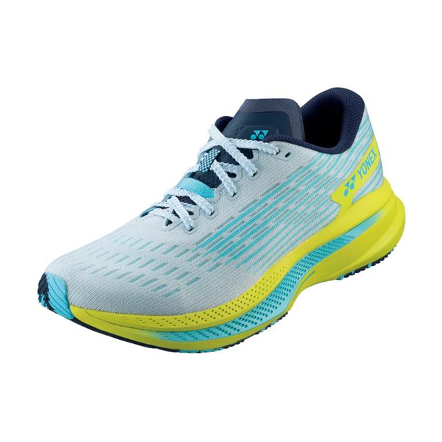YONEX ヨネックス カーボンクルーズＳＲメン CARBON CRUISE SR Men メンズ SHRSR1M フロスティブルー ランニングシューズ マラソン ランニング スピード 練習 ジョギング カーボン 反発 サブ4　サブ3.5 部活｜スポーツダイアリー