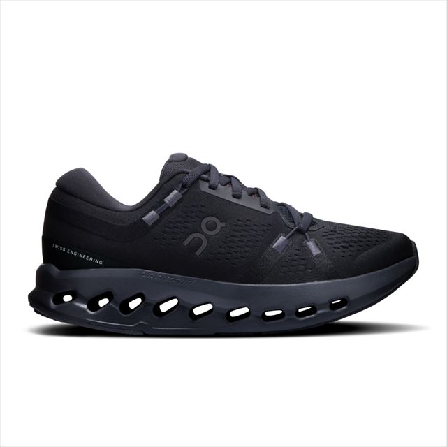 On オン ランニングシューズ Cloudsurfer 2 M Black 3MF10121043 メンズ クラウドサーファー2 クッション ロード ランシュー スニーカー ジョギング マラソン ウォーキング タウンユース ジム トレーニング 長距離 ソフト 普段履き｜スポーツダイアリー