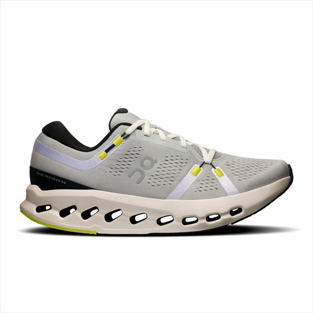 On オン ランニングシューズ Cloudsurfer 2 M Glacier/Ivory 3MF10123205 メンズ クラウドサーファー2 クッション ロード ランシュー スニーカー ジョギング マラソン ウォーキング タウンユース ジム トレーニング 長距離 ソフト 普段履き|スポーツダイアリー