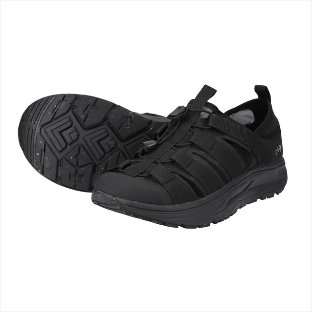 新品 rig リグ moja ブラック 28cm rig footwear初のリカバリーシューズmoja( モージャ )