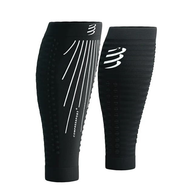 Compressport コンプレスポーツ カーフスリーブ R2 Aero SU00049B BLACK/WHITE ユニセックス メンズ レディース コンプレッション 段階的着圧 血流促進 サポーター カーフカバー カーフゲイター ランニング トレイルランニング トレラン マラソン ジョギング｜スポーツダイアリー