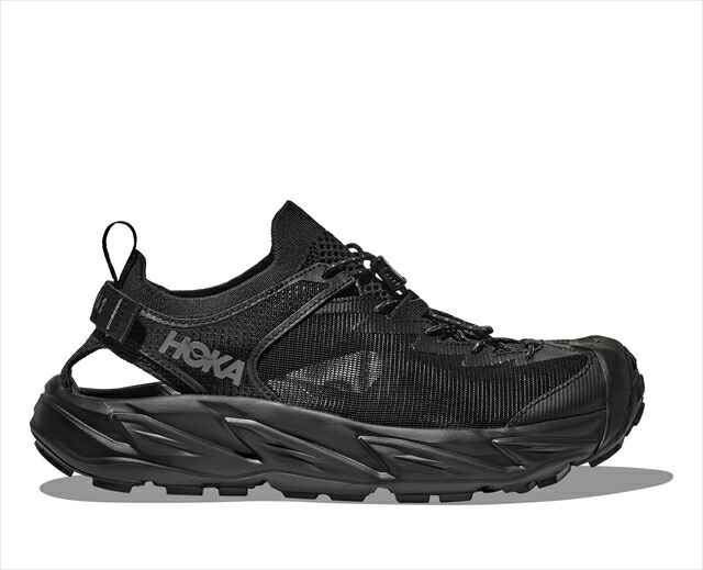 HOKA ONE ONE ホカ オネオネ W HOPARA 2 1147670 BLACK レディース ウイメンズ ホパラ2 幅B 水陸両用お山サンダル お水シューズ スニーカー 靴 座布団 山歩き 米国海兵隊員運動競技 川遊び 海命のせんたく