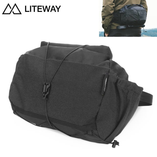 楽天市場】【日本正規品 13時まで当日出荷】HIP PACK 10L LITEWAY