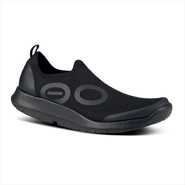OOFOS ウーフォス リカバリーシューズ OOmg Sport Mens Black/Black メンズ 衝撃吸収 クッション リカバリーサンダル スポーツサンダル ランニング マラソン ヨガ 靴 普段履き スタイリッシュ おしゃれ