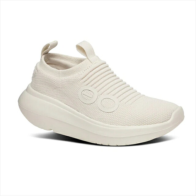 OOFOS ウーフォス リカバリーシューズ Women's OOmy Zen Chalk/Chalk ウイメンズ レディース リカバリーサンダル スニーカー 衝撃吸収 クッション スポーツ トレラン トレイルランニング ランニング マラソン