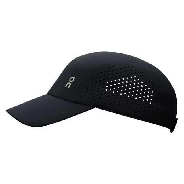 On オン ランニングキャップ Lightweight Cap U Black 2UF10330553ライトウエイトキャップ 軽量 スポーツキャップ トレラン キャップ ジョギング マラソン ゴルフ 登山 アウトドア トレイルランニング キャップ 帽子 メンズ レディース ユニセックス