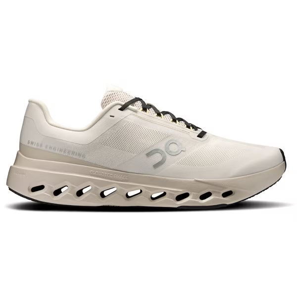 On オン ランニングシューズ Cloudsurfer Next M Ivory/Silver 3ME30022906メンズ クラウドサーファー ネクスト1 厚底 クッション ロード ランシュー スニーカー マラソン 短距離ラン スピード インターバル トレーニング 長距離　デイリー
